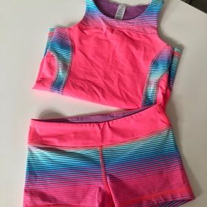 Ivivva tank and short set